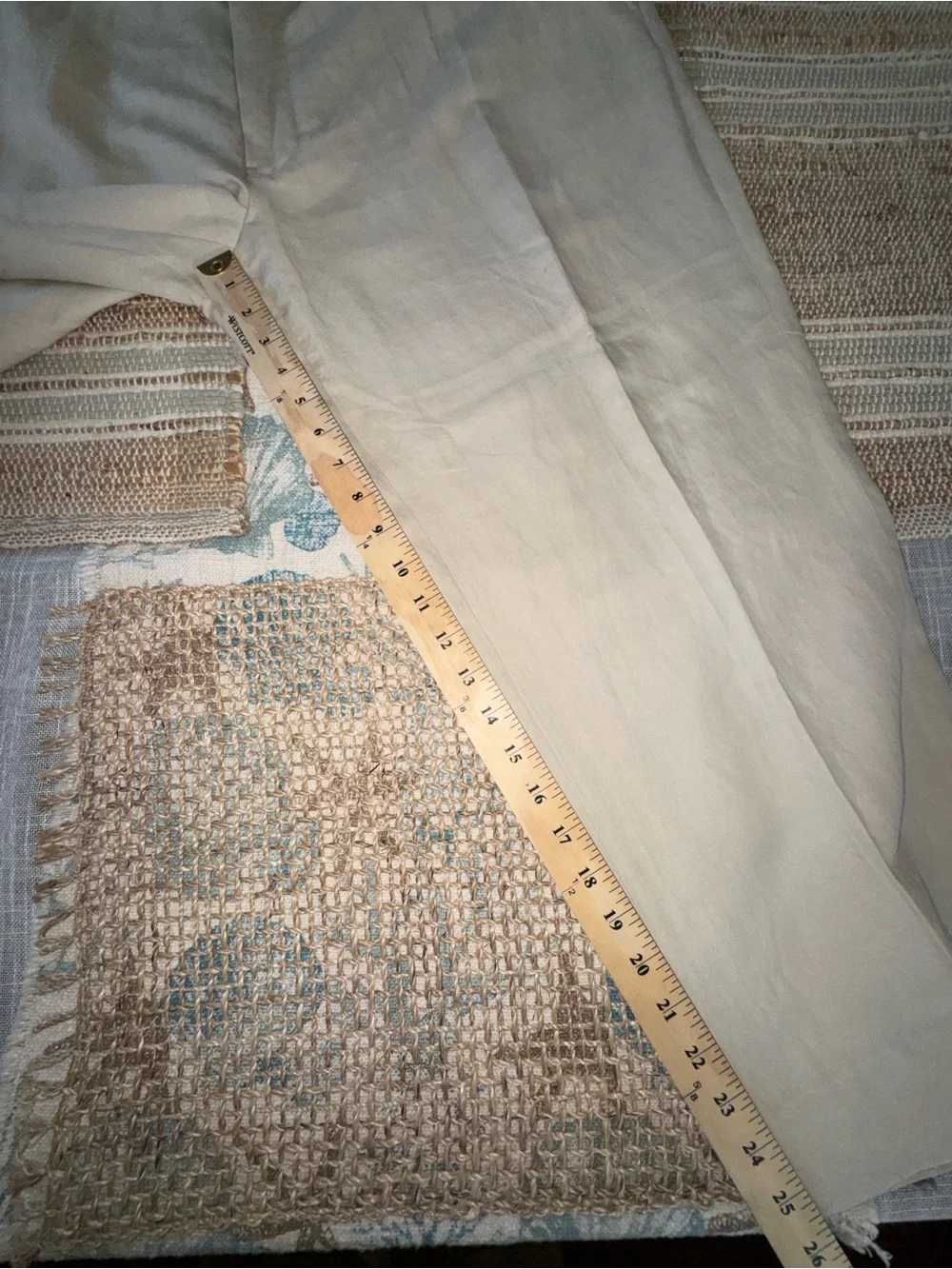 Polo Ralph Lauren Men's Linen Pants, Stone, 46x25.5